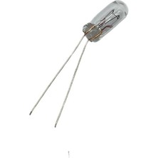 12V DİPSİZ AMPUL T5 1.4W (TELLİ) (5 MM) (1 ADET)
