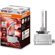 Osram Xenon Ampul D1S 35W +%200 Fazla Işık 4450K Nıght Breaker Unlımıted