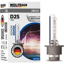 WOLFRAM 12V-85V XENON AMPUL D2S 35W 8000K