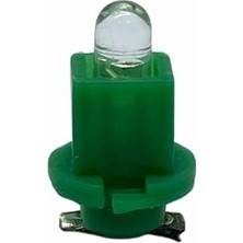Superlight 12V Duylu Gösterge Ampulü Dipsiz 1.2 W Yeşil (Arkadan Tırnak)