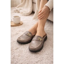 Slipcat Kadın Önü Kapalı Terlik Ortopedik Günlük Terlik Rahat Şık Terlik