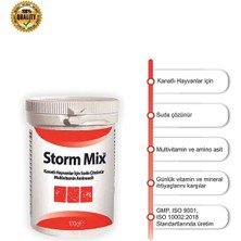 Animari Stormmix 100 gr Kanatlı Hayvanlar Için Suda Çözünür Multivitamin Amino Asit