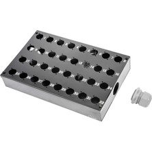 CTT 32’li Kablo Adaptörlü Stage Box – Profesyonel Sahne Kutusu | Canlı Performans & Stüdyo Için