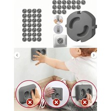 Can Yıldız Plastik Priz Kapağı, Bebek ve Çocuk Güvenlik Koruma Piriz Kapatıcı, Priz Koruyucu