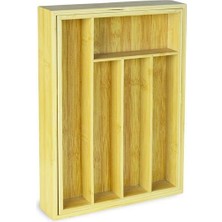 Paçi Pacı Bambu 45.5*25.5 cm Ayarlanabılır Cekmece Icı