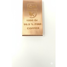 Sarezza Gold Yatırımlık Külçe Bakır %99.9 Saf