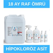 Let-19 El, Yüz ve Cilt Dezenfektanı Hipokloröz Asit 5'li Set