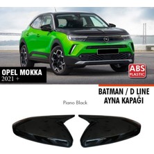 Tuning Vadisi Opel Mokka Batman Yarasa Ayna Kapağı Piano Black / 2021 Sonrası