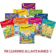 Allahın Isimlerini Öğreniyorum - 1 (10 Kitap Set Ingilizce)