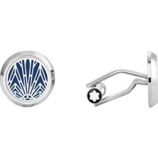 Montblanc Meisterstück The Origin Collection Mavi Kol Düğmesi 132978