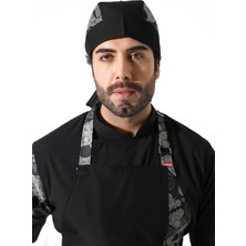 Bilenn Tekstil Kuyruklu Bone Siyah Kuru Kafa