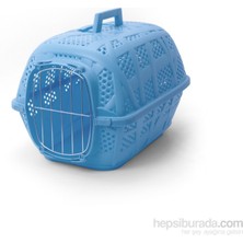 İmac Imac Carry Sport Metal Kapılı Evcil Hayvan Taşıma Çantası Mavi 48,5x34x32cm