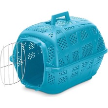 İmac Imac Carry Sport Metal Kapılı Evcil Hayvan Taşıma Çantası Mavi 48,5x34x32cm