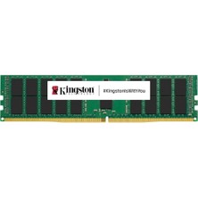 Kingston 64GB Ddr4 3200MHZ CL22 PC4-3200 Ecc Dımm Registered Sunucu Ram Kingston KSM32RD4/64HAR