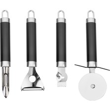 Birpa Icon Black Sılver 4'lü Kombine Set                 (720+723+724+743 )