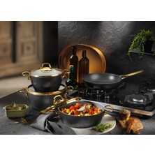 Lines Maya 7 Parça Granit Tencere Seti