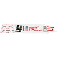 MILWAUKEE Demolıtıon Bi-Metal Kılıç Testere Bıçağı 150 mm 5 Adet