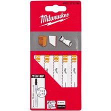 MILWAUKEE T101Bf Dekupaj Bıçağı Bi-Metal Temiz Kesim 75 mm 5 Adet
