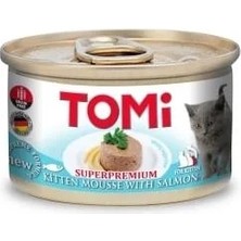 Tomi Yavru Kedi Somonlu Yaş Mama 85g
