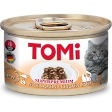 Tomi Kedi Somonlu Tavuklu Yaş Mama 85g