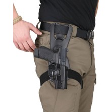 Bg Black Grips Canik Mete Taktik Polimer Alçak Taşıma Silah Kılıfı Siyah