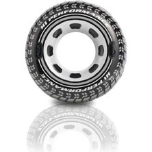 TrentCo Intex Tutunmalı Deniz Simiti Araba Lastiği Desenli 114CM - 56268 (Lisinya)