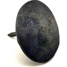 Antika Tarz Dekoratif Pirinç Dövme Kabara No3 - 27 Mm, Oksit