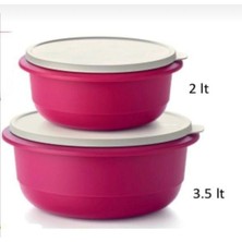 Tupperware Miksim 2li 3.5lt,2lt Hazırlama Karıştırma Kabı