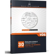 Galata Yös-Sat Özelden Genele Deneme Sınavı