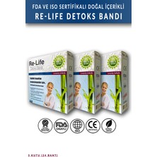 Relife Detoks Ayak Bandı 3 Kutu (24 Bant)