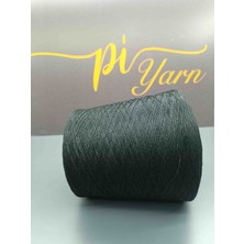 Pi Yarn Hohae Yarn Art. Nola %50 Extrafine Merino Yün %50 Viskon Içerikli Zincir El Örgü Ipisiyah