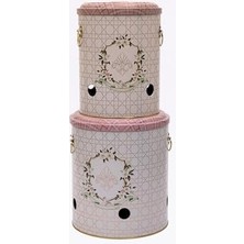 Storemax Patates Soğan Kovası - Sebzelik - Patates Soğanlık Sepeti, Rosy (Rosy)