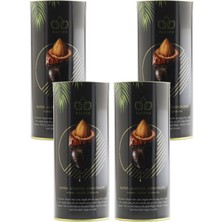 Huries Bitter Çikolata Kaplı Bademli Hurma 200 gr x 4 Adet