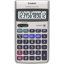 Casio HL-122TV 12 Hane Cep Tipi Hesap Makinesi