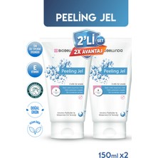BioBellinda Doğal 3 Etkili Siyah Nokta Olumunu Engelleyen Peeling Jel 150 ml (2'li Set)