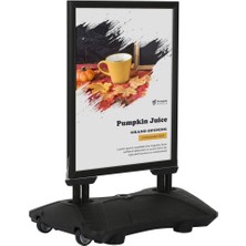 Snapper Wind Pro B2 (50X70CM) Siyah Kaldırım Panosu