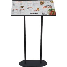 Arte Display Restoran Önü Metal Menü Panosu 3xa4