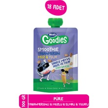 Hero Goodies Yabanmersini Muz Yulaf 100g x18