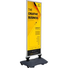 Snapper Wind Pro Slim Gri Kaldırım Panosu