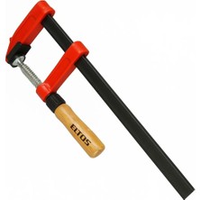 Storemax Küçük Işkence 50X300 Mm, Ergonomik Tahta Saplı, Yüksek Sıkıştırma Güçlü, Dayanıklı Çelik Gövde, Marangozluk Metal Işleri Için Uygun, Ahşap Sabitleme Mengene Tipi Sıkma Aparatı (EKI300)