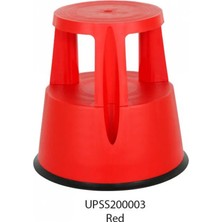 Snapper Kaymaz Tabure Tekerlekli Basamaklı Kırmızı