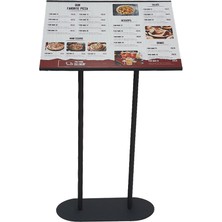 Arte Display Restoran Önü Metal Menü Panosu 2xa3