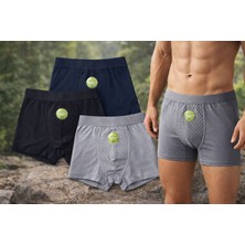 Anıt Erkek %96 Bambu %4 Likra Nefes Alan Boxer – Yumuşak Dokulu, Terletmeyen, Esnek