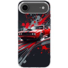 Lelia iPhone 17 Air Uyumlu Baskılı Şeffaf Telefon Kılıfı | Koleksiyon: Turboline Streetworks