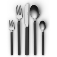 Berghoff Home Belly 20 Parça Çatal Bıçak Takımı Füme Siyah