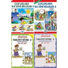 Uysal Yayınevi Çocuklar Için Faaliyetli ve Etkinlikli Temel Dini Bilgiler Seti (4 Kitap)