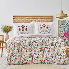 Storemax Parlin FUŞYA%100 Pamuk Çift Kişilik Nevresim Takımı
