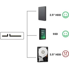 Storemax CR29 Usb3.0 Sata Kablosu 2,5 Inç SSD HDD Sabit Disk Dönüştürücü 5gbps Hızında Çevirici Adaptör