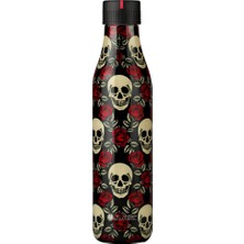 Les Artistes Paris Isı Yalıtımlı Çelik Termos 500ML Rose And Skull
