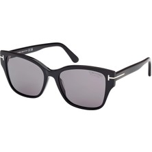 Tom Ford Elsa (FT1108-01D) 55 | Polarize Kadın Siyah Güneş Gözlüğü